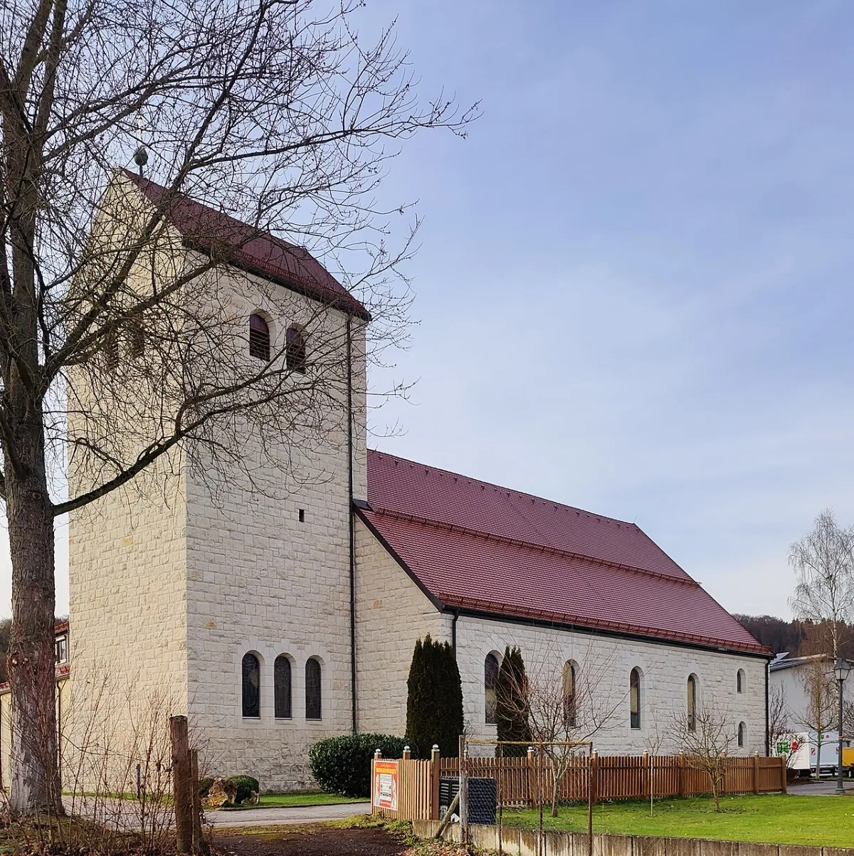 Pfarrkirche in Heidenheim-Schnaitheim, St.Bonifatius, Heidenheim-Schnaidtheim