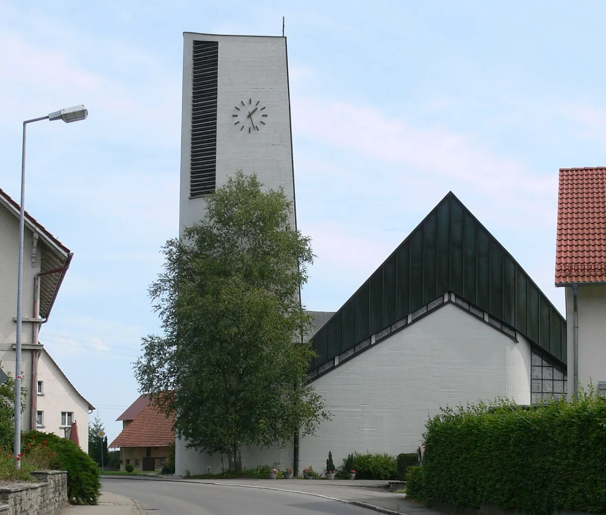 Pfarrkirche in Zogenweiler, St.Felix und Regula, Horgenzell-Zogenweiler