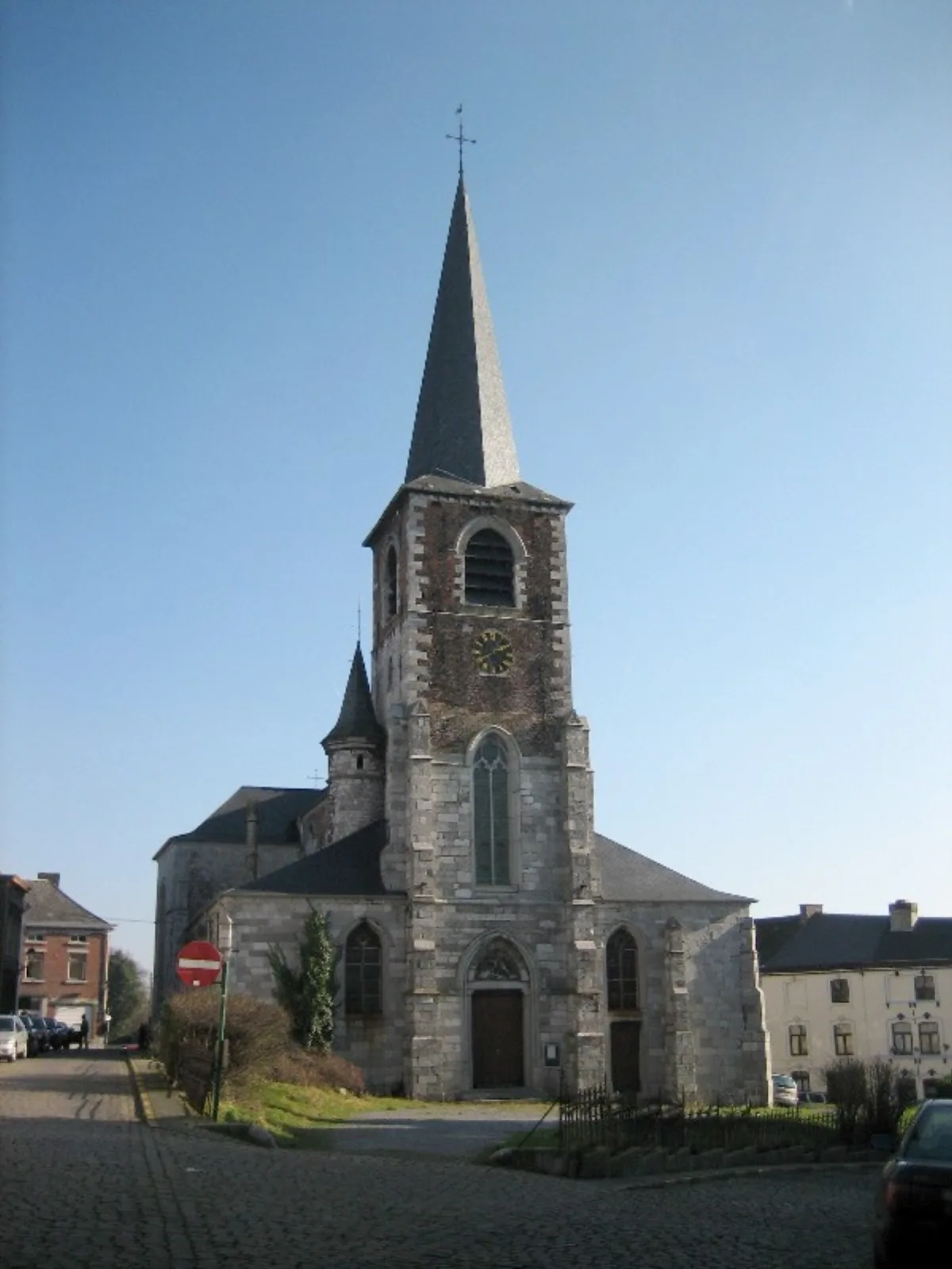 église Saint-Christophe de Fontaine-L'Êvêque, Fontaine-l’Evêque