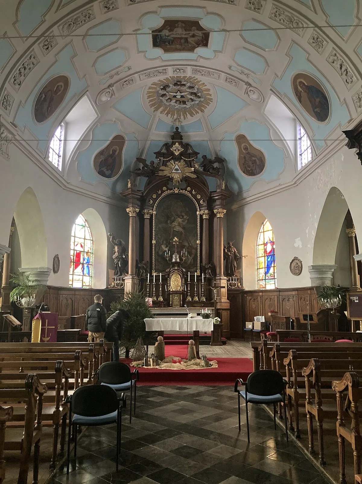 Saint Sébastien, Charneux