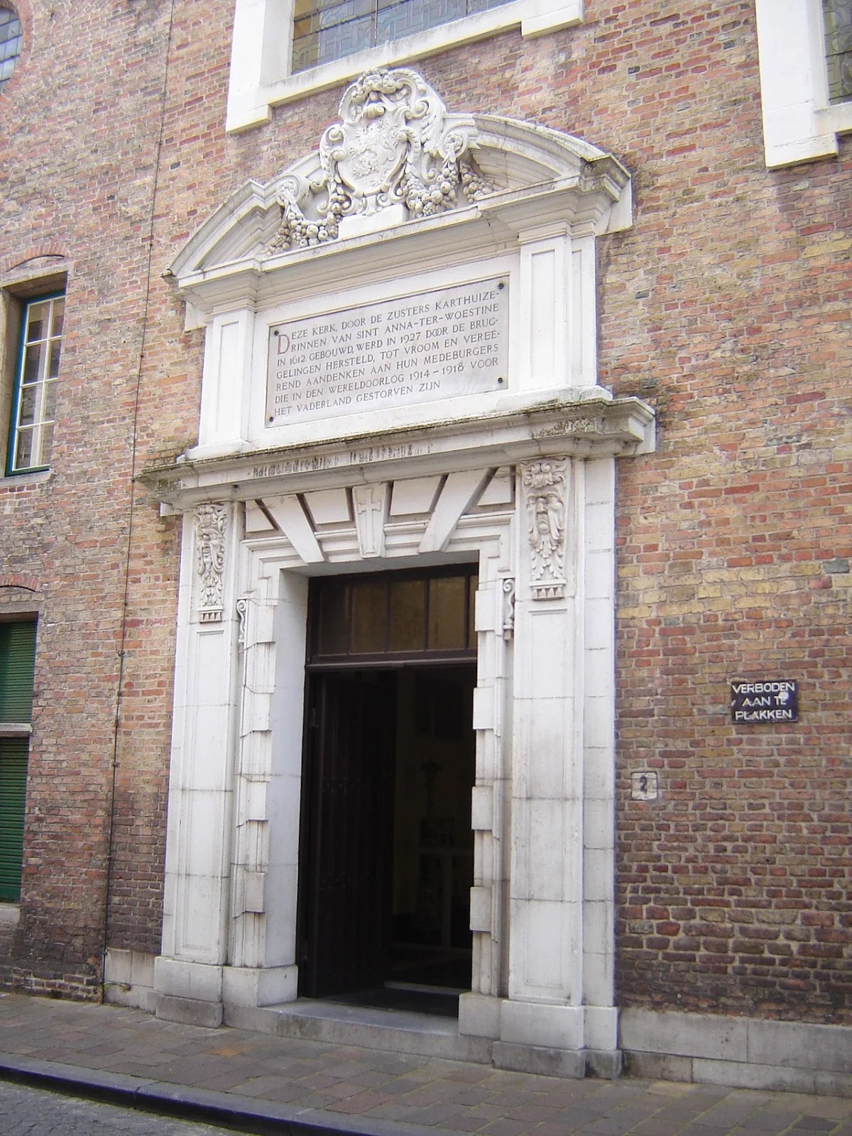 Kartuizerinnenkapel, Brugge