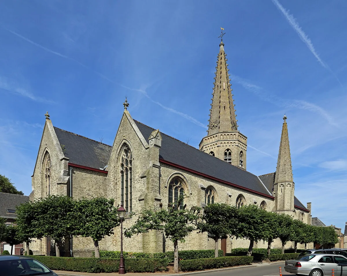 Sint-Adrianuskerk, Kortemark