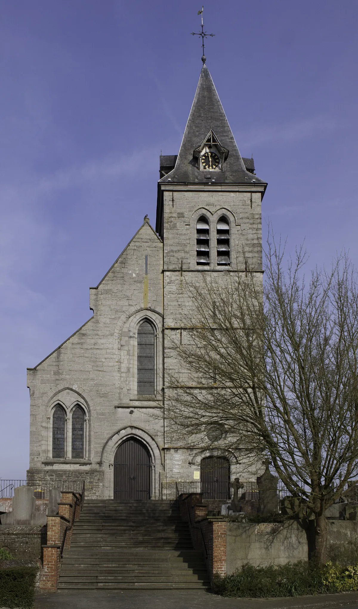 Sint-Amandus en Heilig Hartkerk, Spiere-Helkijn