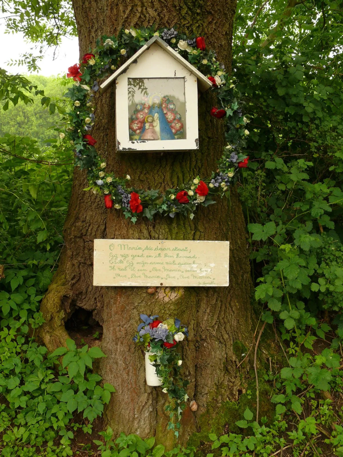 Mariakapel Kwinten, Voeren