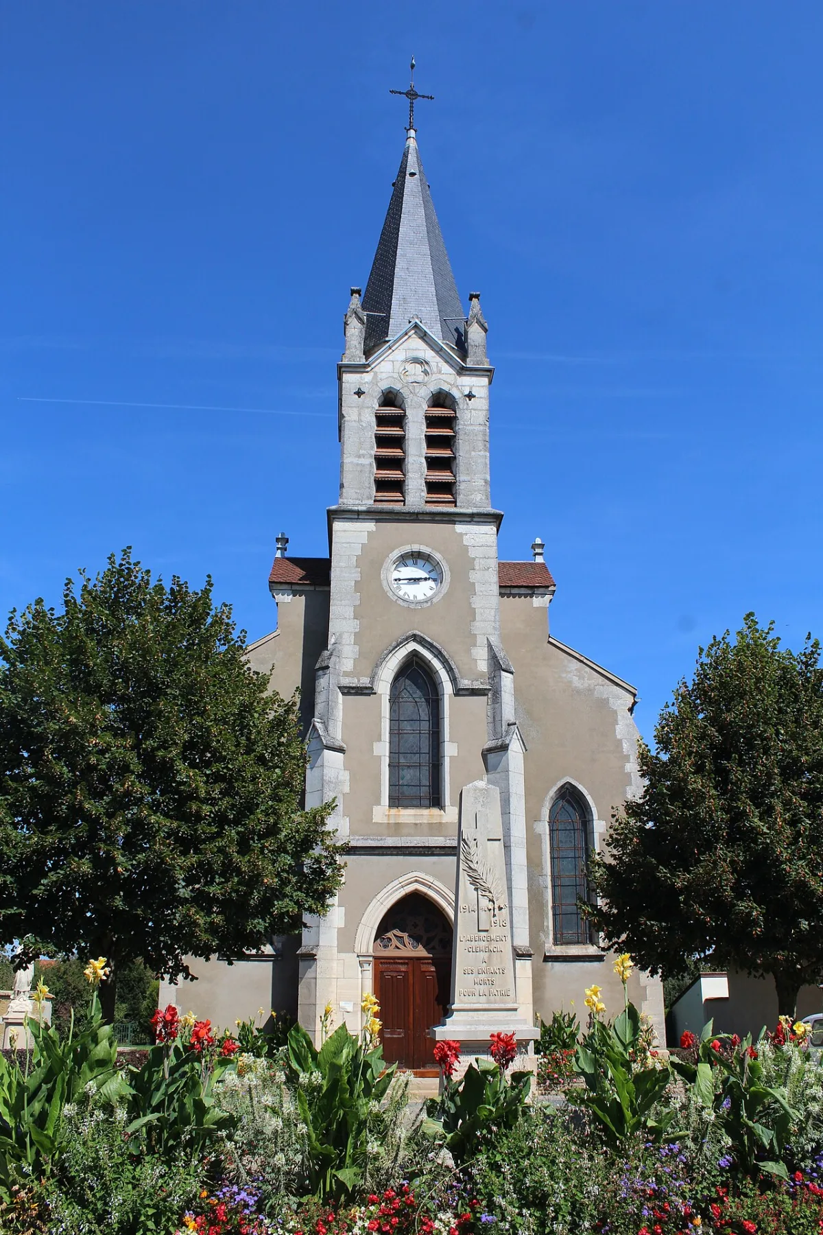 Église Notre-Dame de l'Assomption et St Lazare, L'Abergement Clemenciat