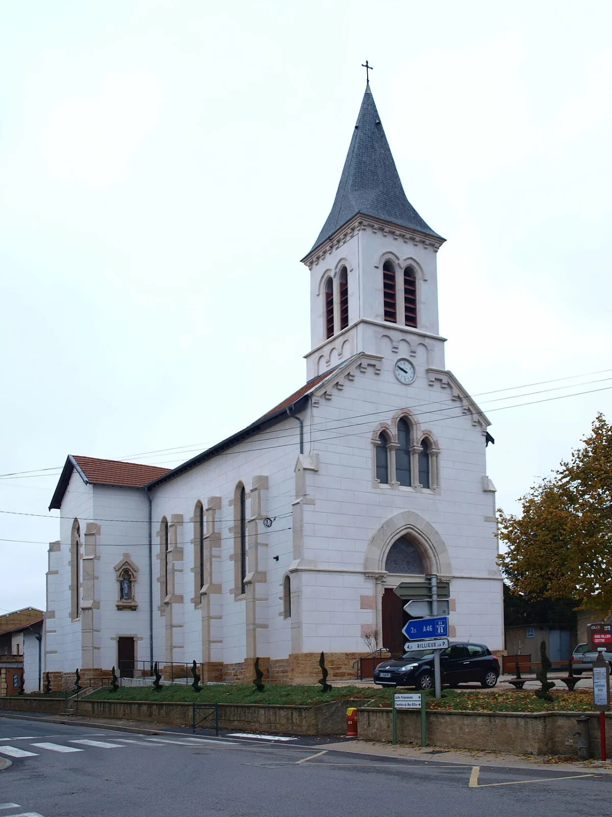 Église Notre-Dame du Sacré-Coeur (Eglise du MAS RILLIER), Miribel
