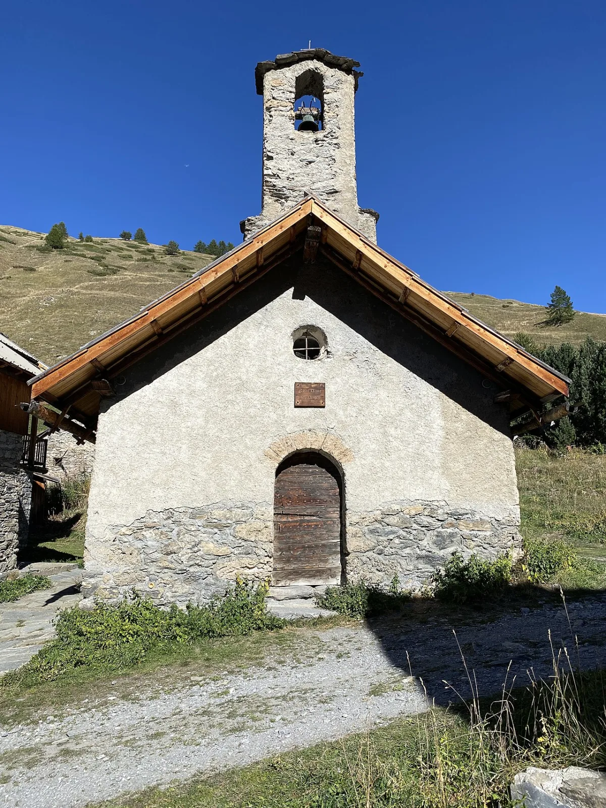 Chapelle Notre-Dame-des-Neiges (Chapelle des Fonts), Cervières