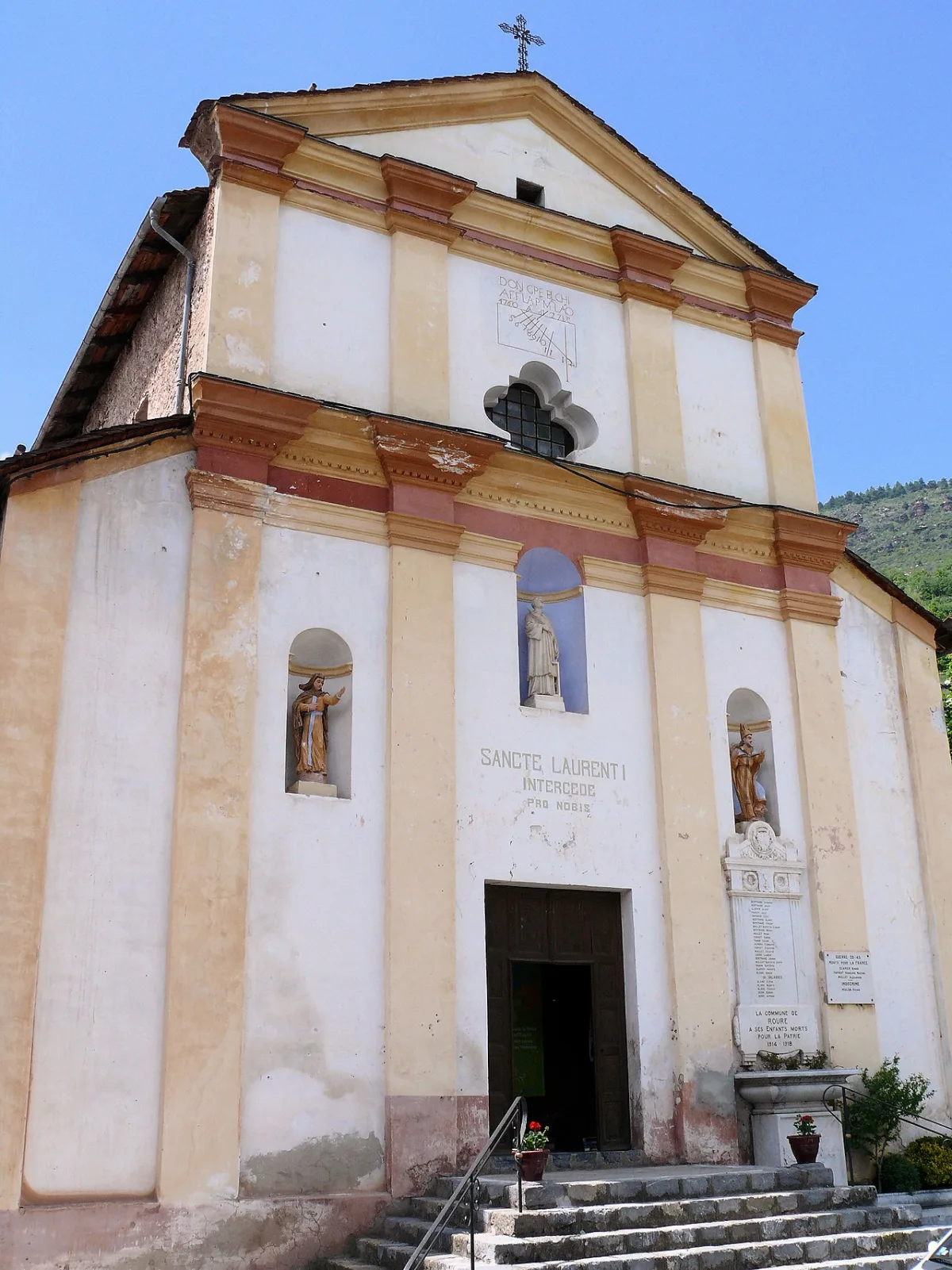 Église Saint Laurent, Roure