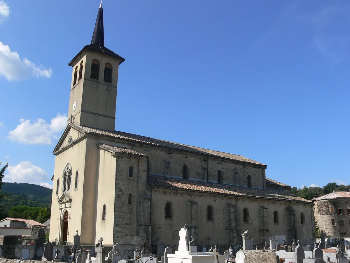 Eglise St Bonnet (Eglise de JAUJAC), Jaujac