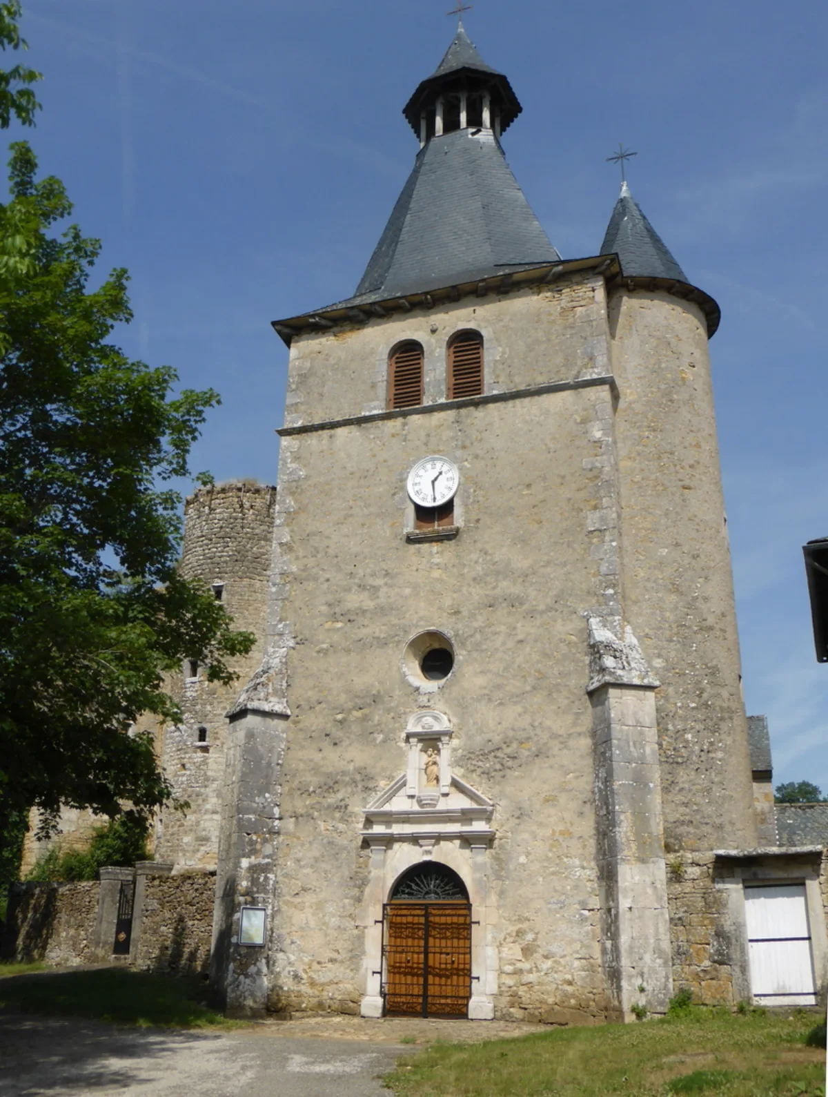 Église Sainte-Madeleine de Fontaynous, Martiel