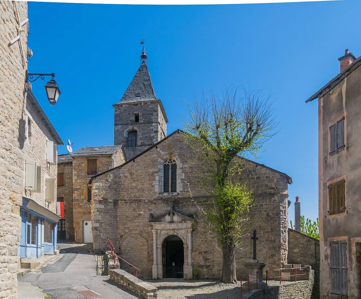 Saint Sauveur (église du Château), Severac Le Chateau