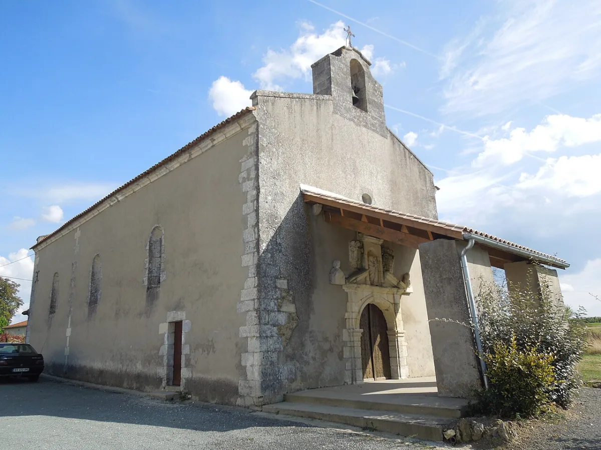 Saint Jacques et Saint Philippe (Eglise de Chamouillac), Chamouillac