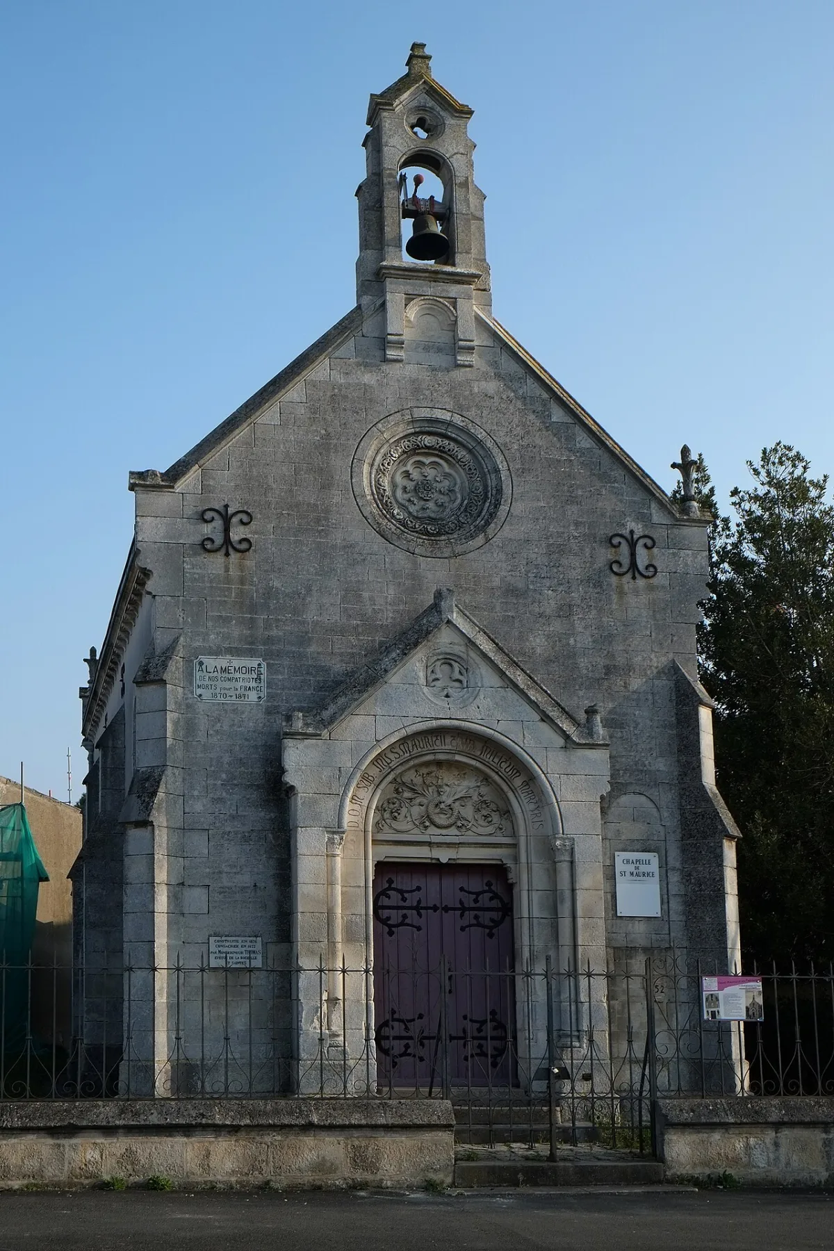 Chapelle Saint Maurice, La Rochelle