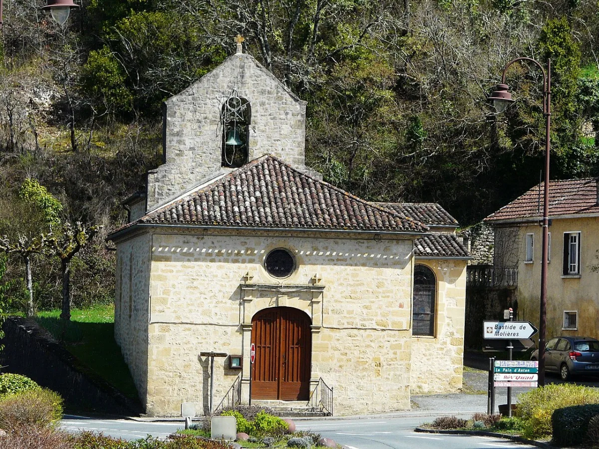 Église st Vincent de Badefols, Badefols Sur Dordogne