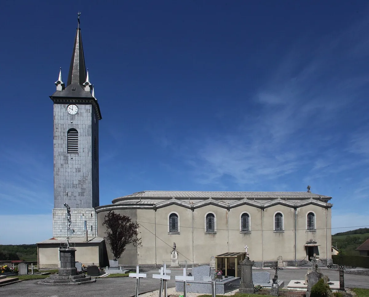 Église Saint Laurent, Arc Sous Montenot