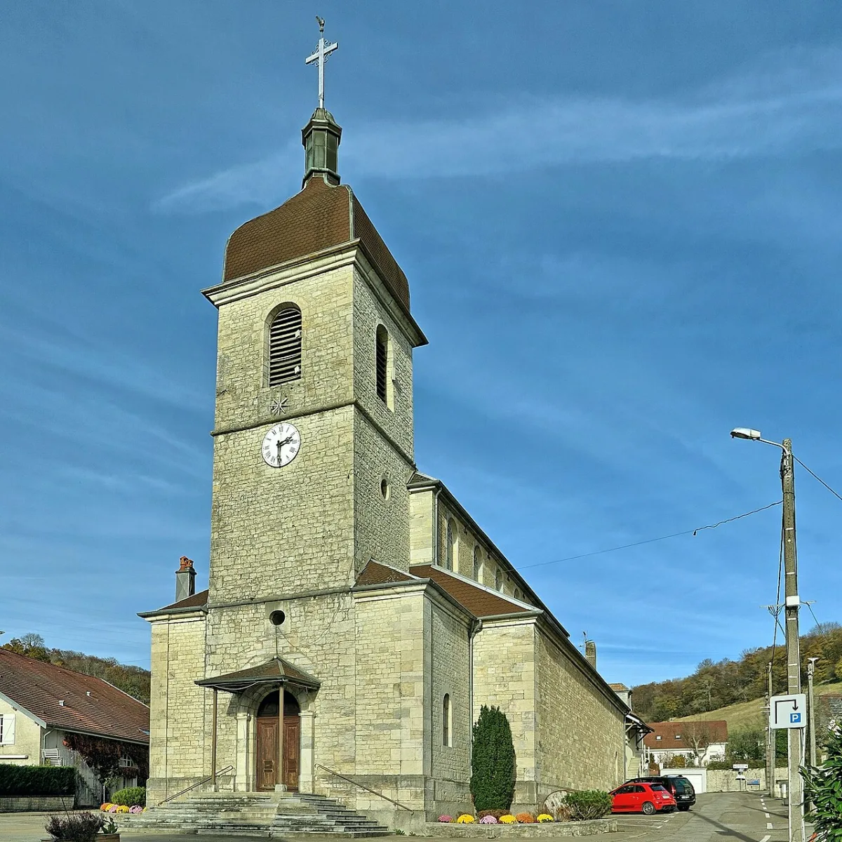Église Saint Hilaire, Thise