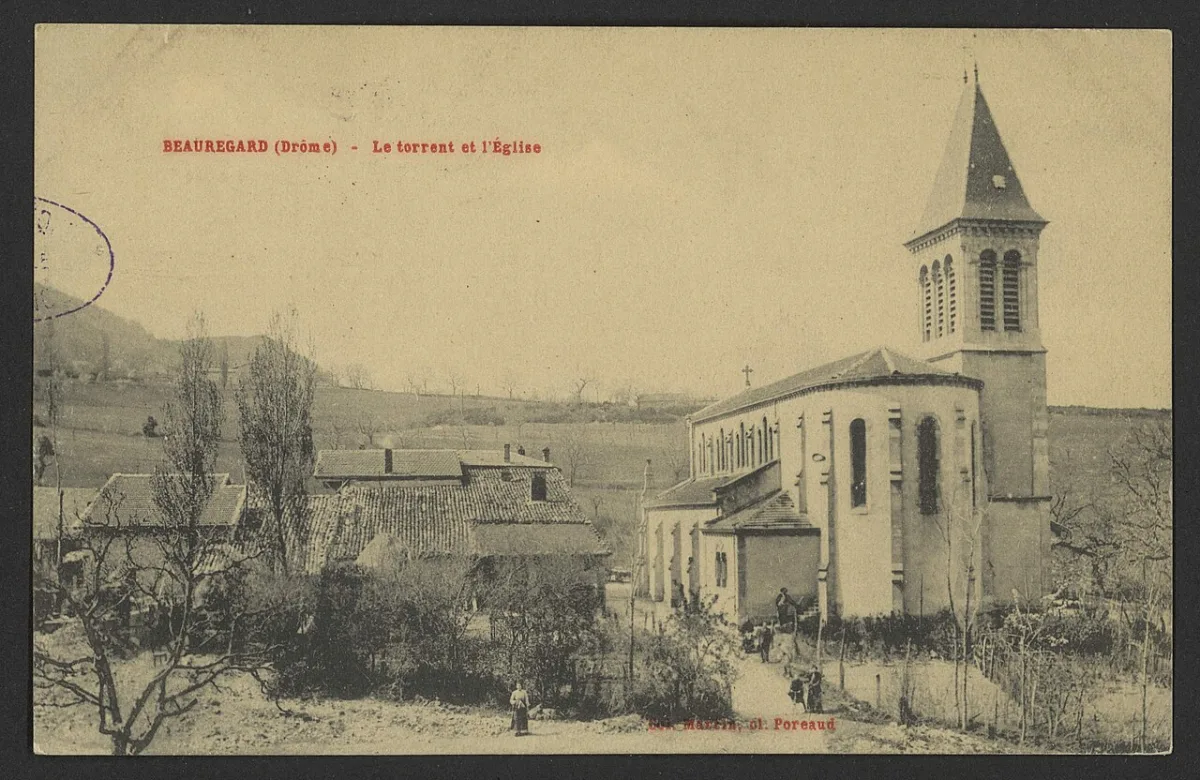 Eglise de Beauregard Baret (église Saint Nicolas), Beauregard Baret