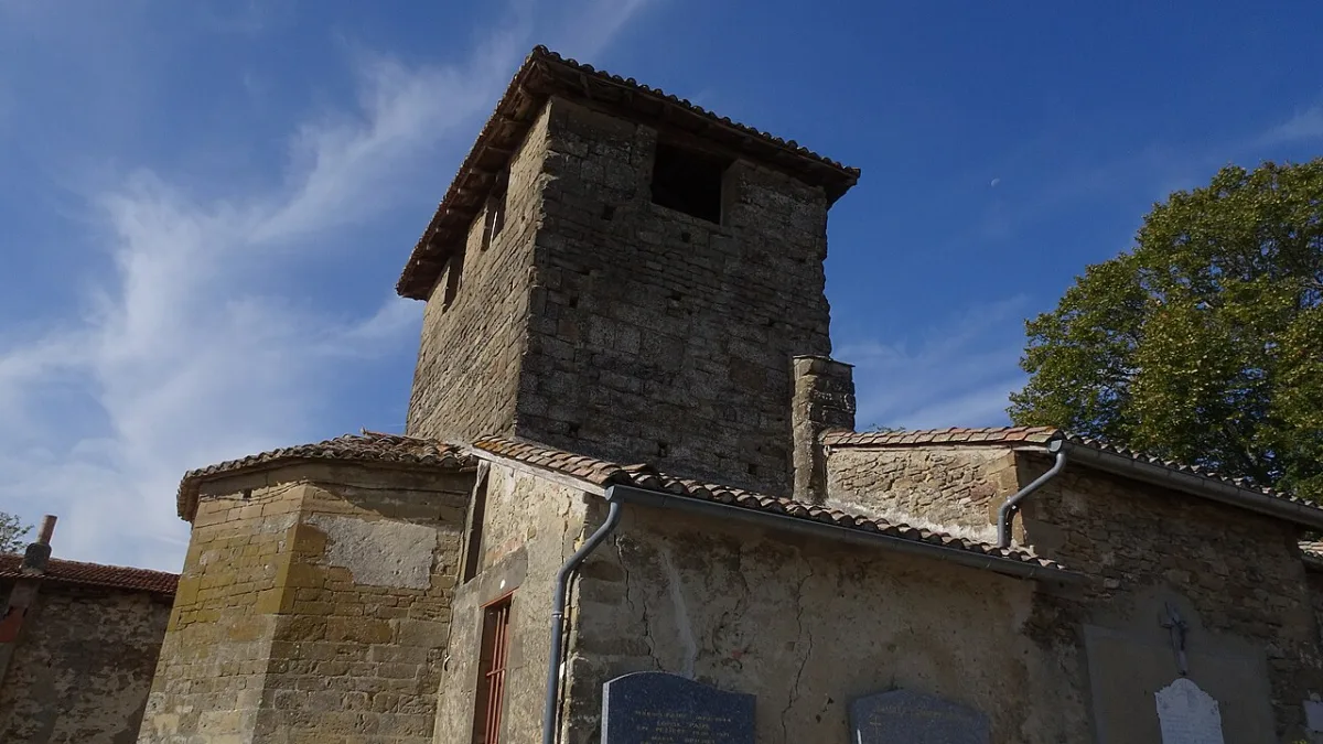 Église Saint Ange, Geyssans
