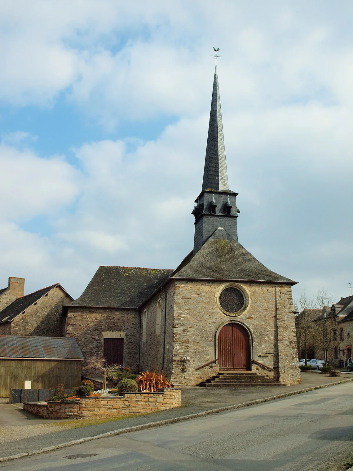 Église Saint Donatien et Saint Rogatien, Poligne