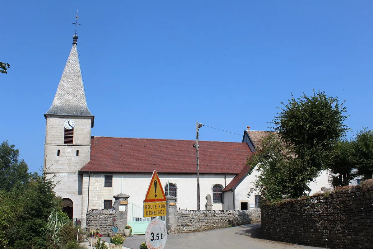 Église STE MELAINE, Aresches