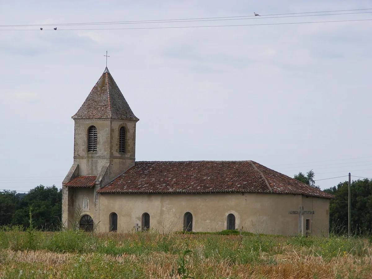 Eglise À Subehargues, Aire Sur L'Adour