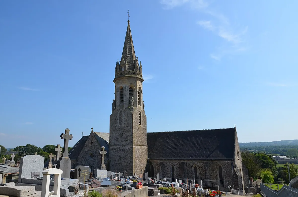 Église Notre-Dame-des-Anges (Le Vrétot), Le Vrétot (Briquebec-en-Cotentin)