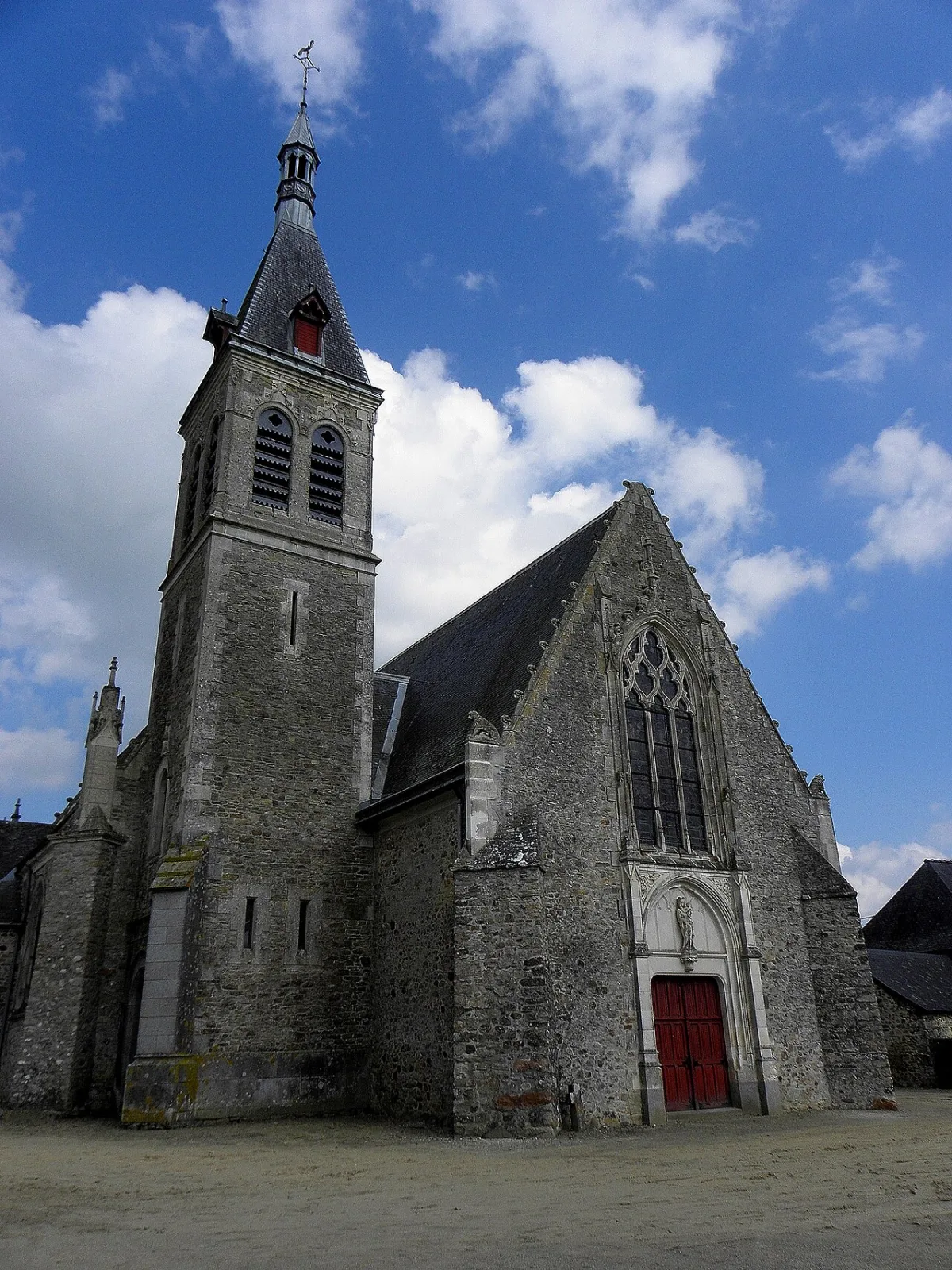 Église Saint Sixte, La Chapelle-Rainsouin