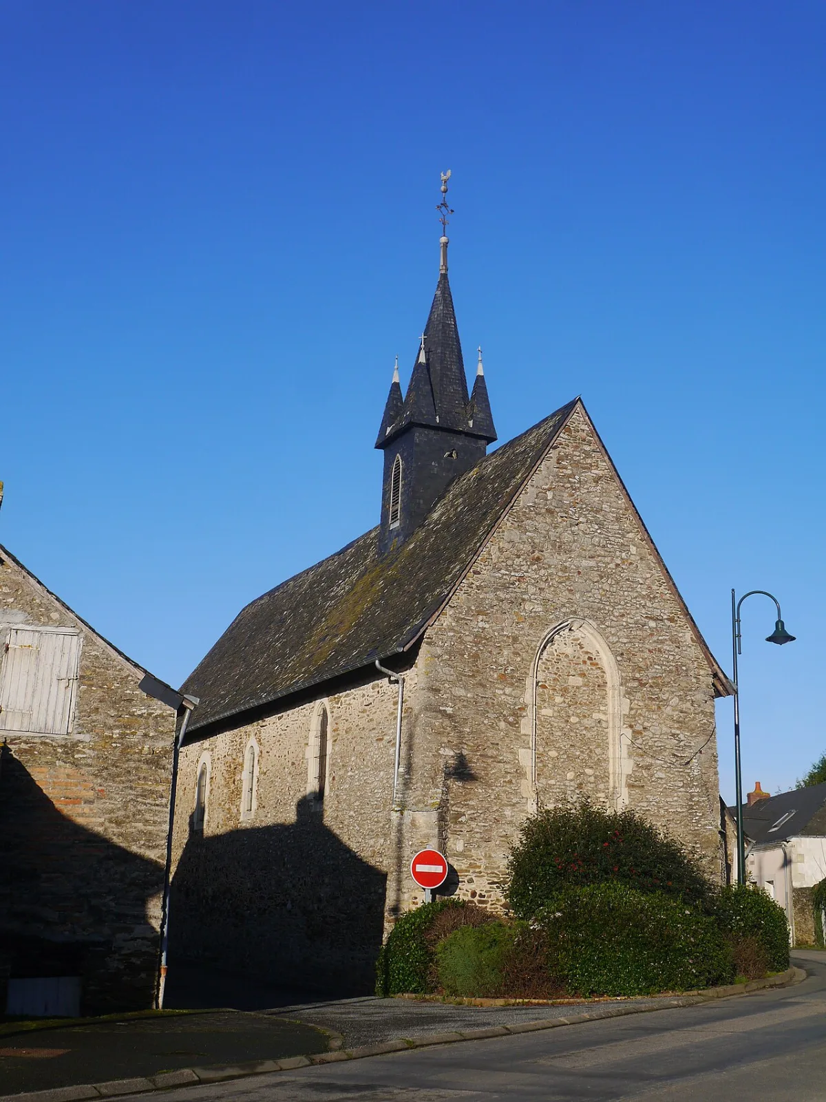 Eglise de Saint Aignan sur Gennes, Gennes sur Glaize