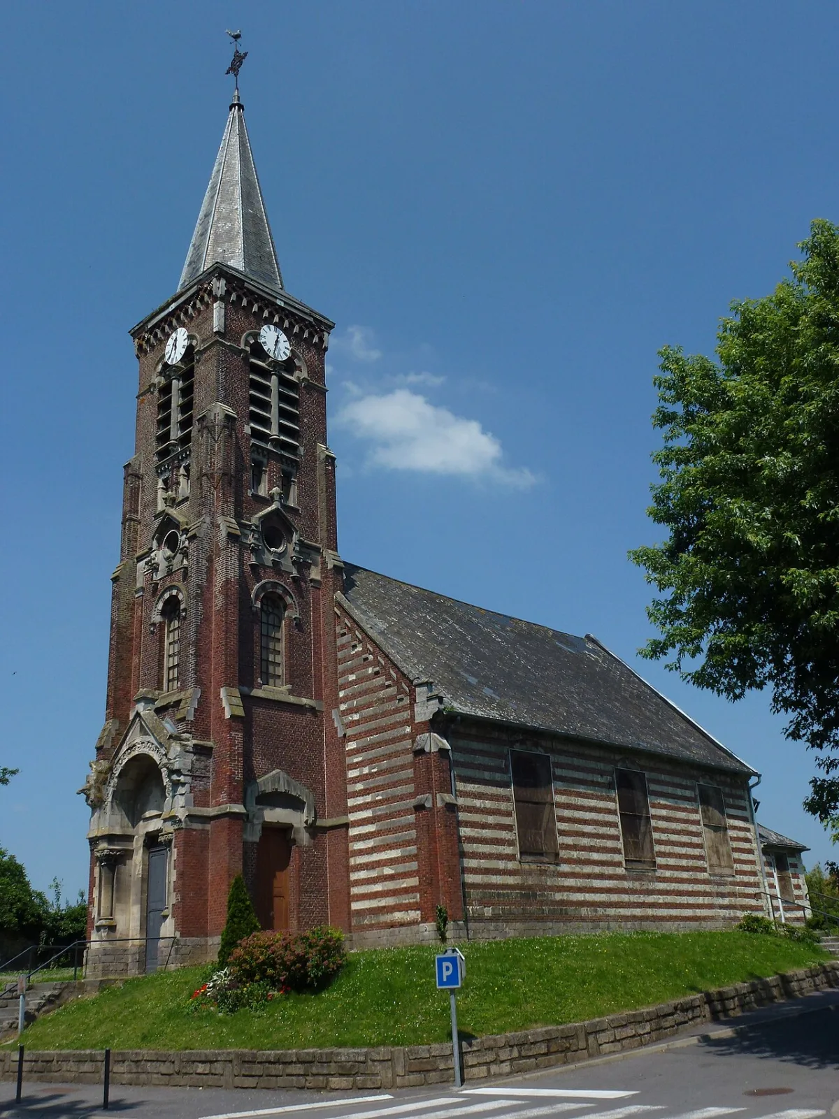 Église Saint Martin (de Saultain), Saultain