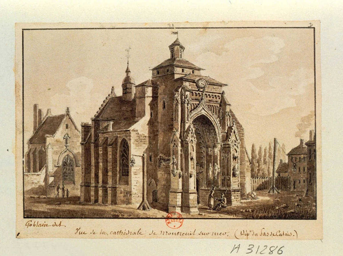 Église Saint Saulve, Montreuil