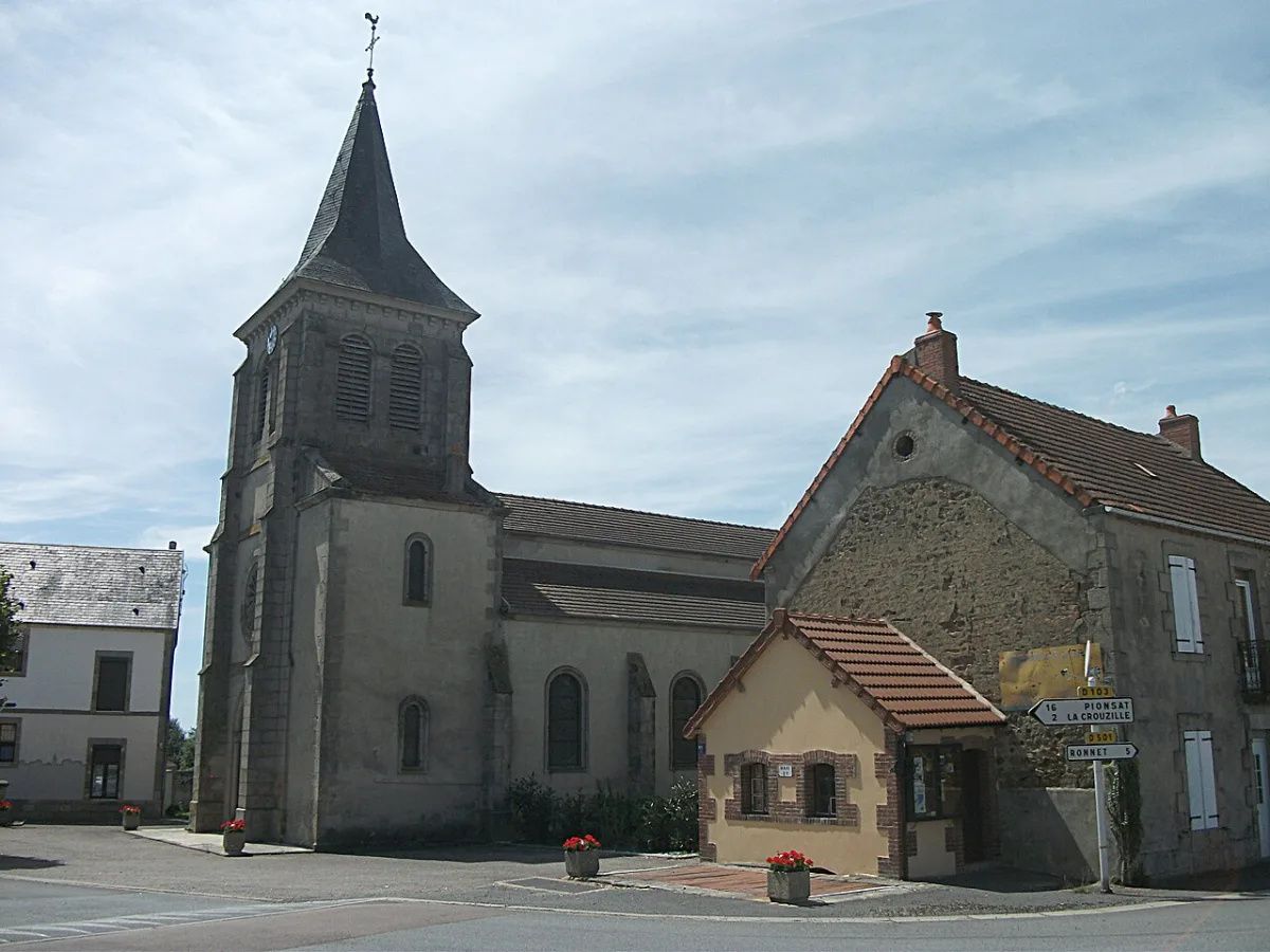 Eglise Saint-Marcel à Ars-les-Favets, Ars Les Favets
