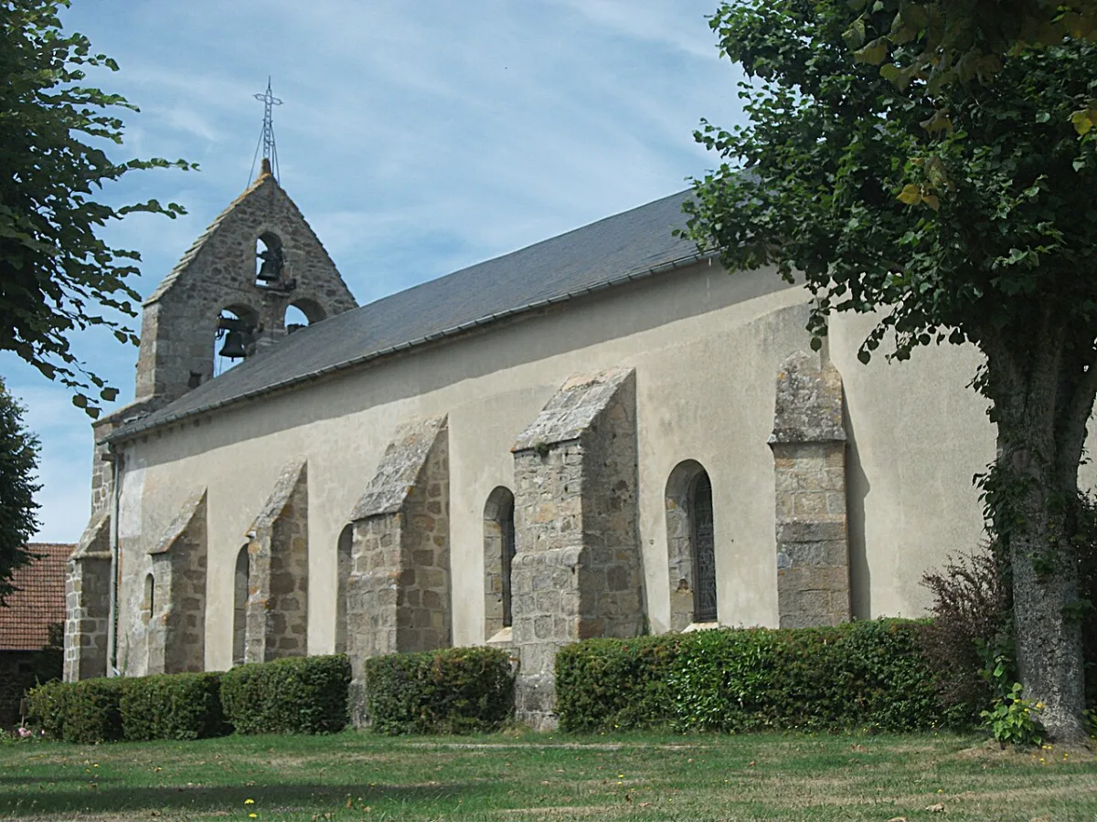 Eglise Saint-Ménélée à La Crouzille, La Crouzille