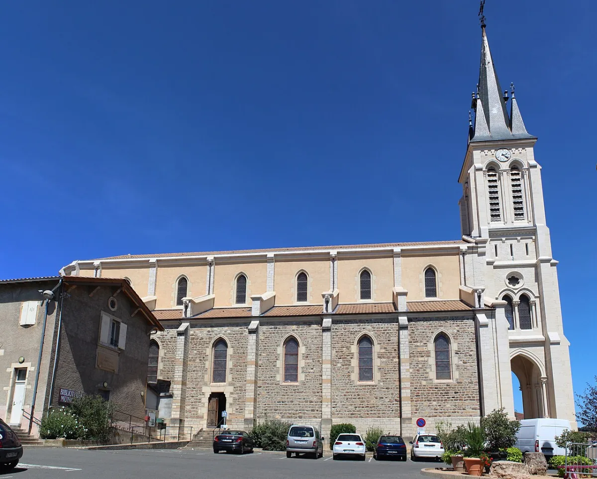 Église FLEURIE - Eglise Saint Martin, Fleurie