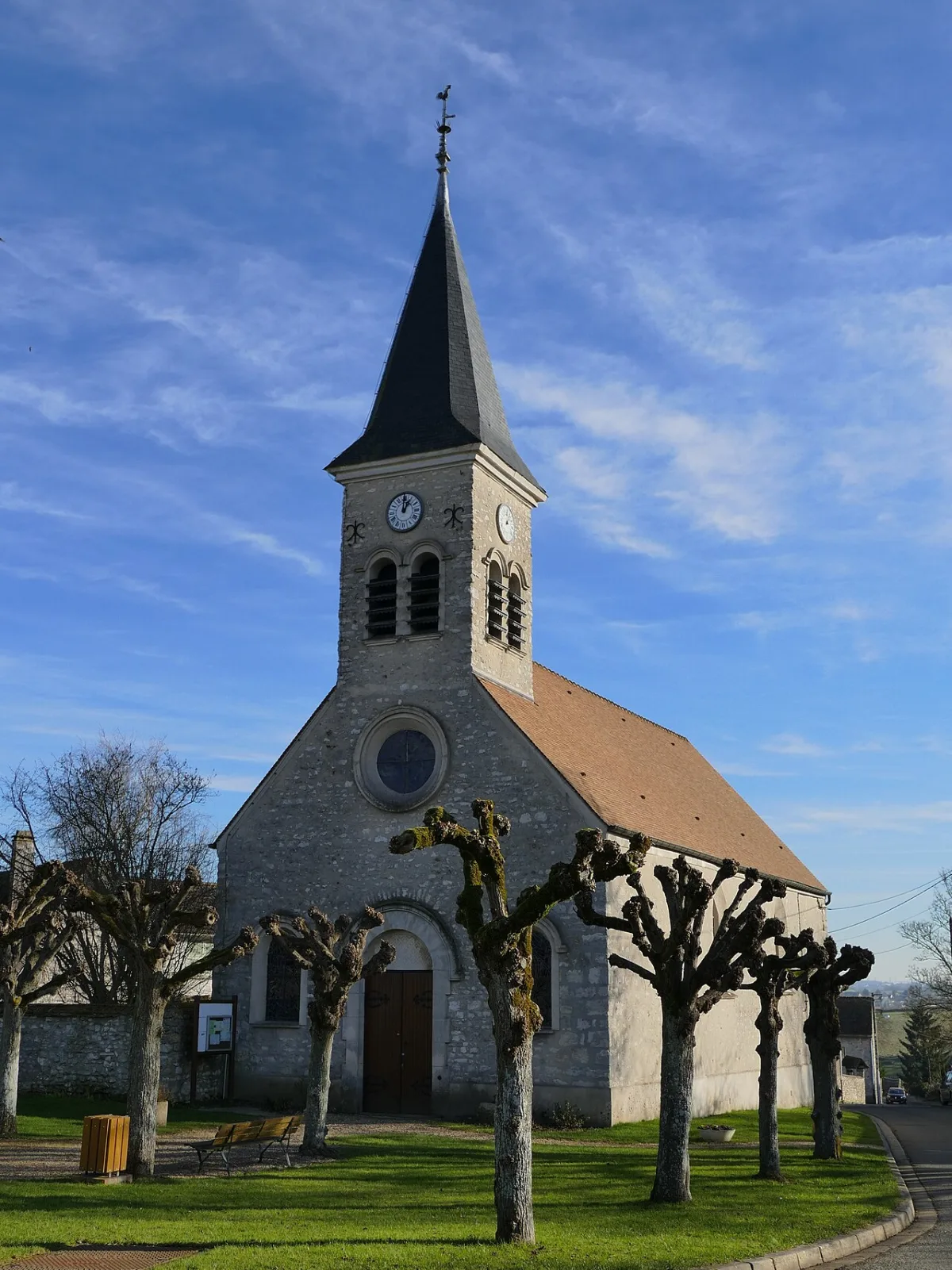 Saint Nicolas (Fontenay Mauvoisin), Fontenay Mauvoisin