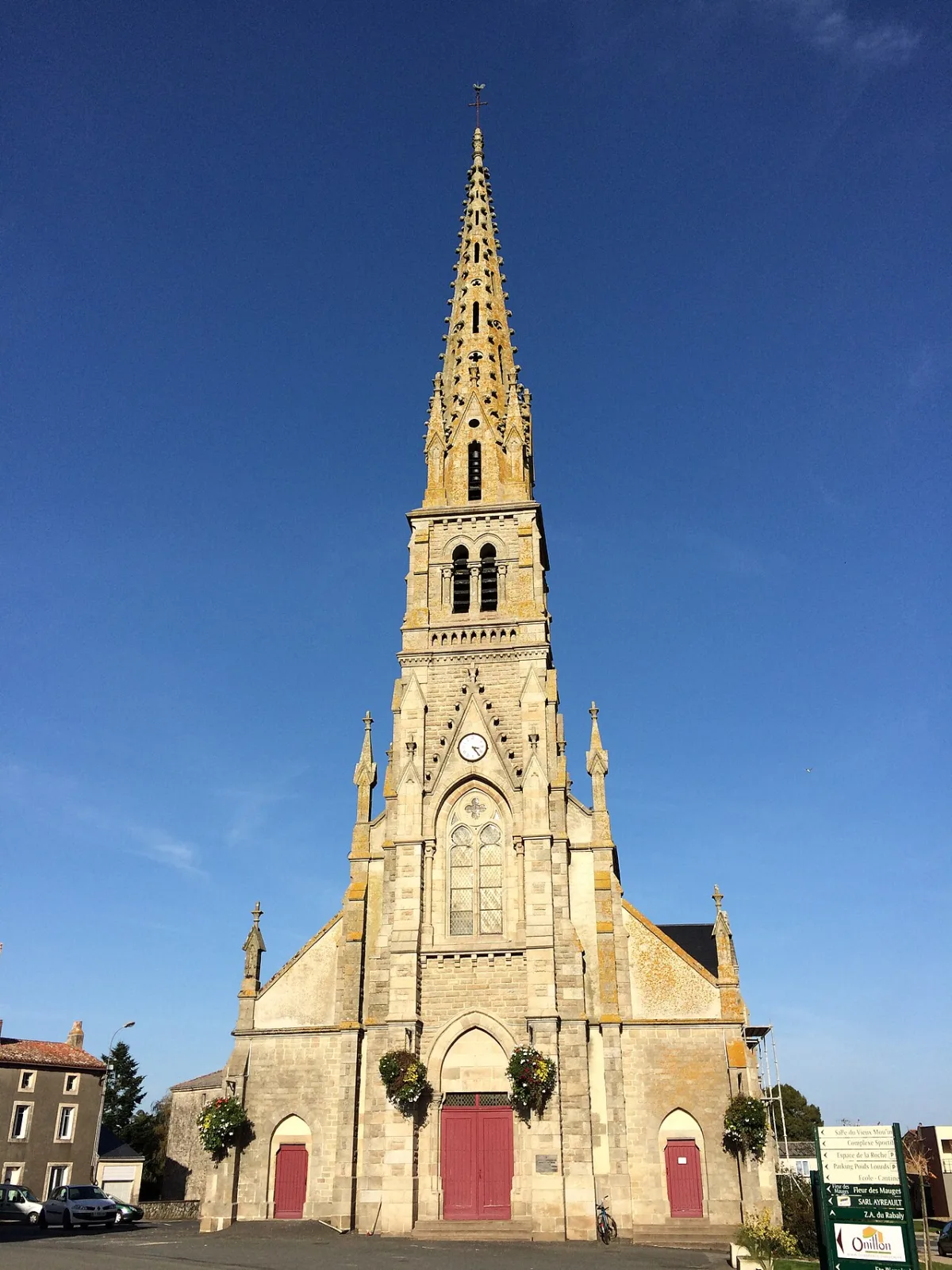Saint Aubin de Baubigné (Saint Louis), Saint Aubin de Baubigné