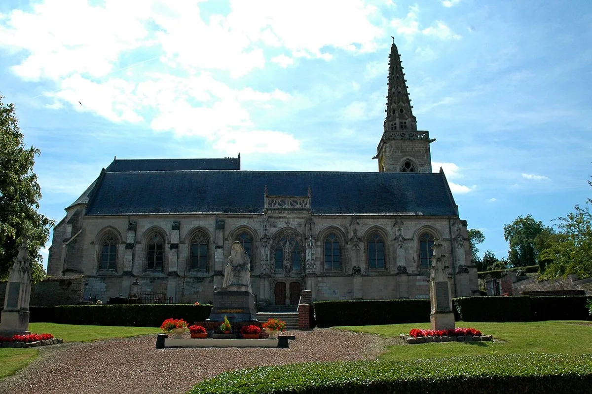 Église Saint-Riquier / FONTAINE, Fontaine Sur Somme
