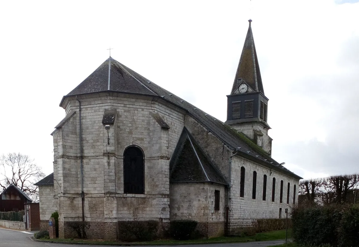 Eglise Saint Aubin (Talmas), Talmas