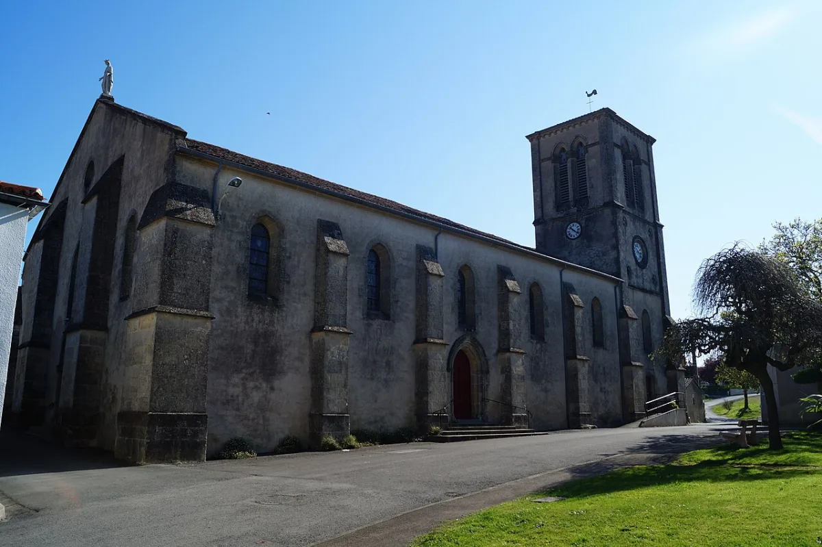 Église Saint-Hilaire (Antigny), Antigny
