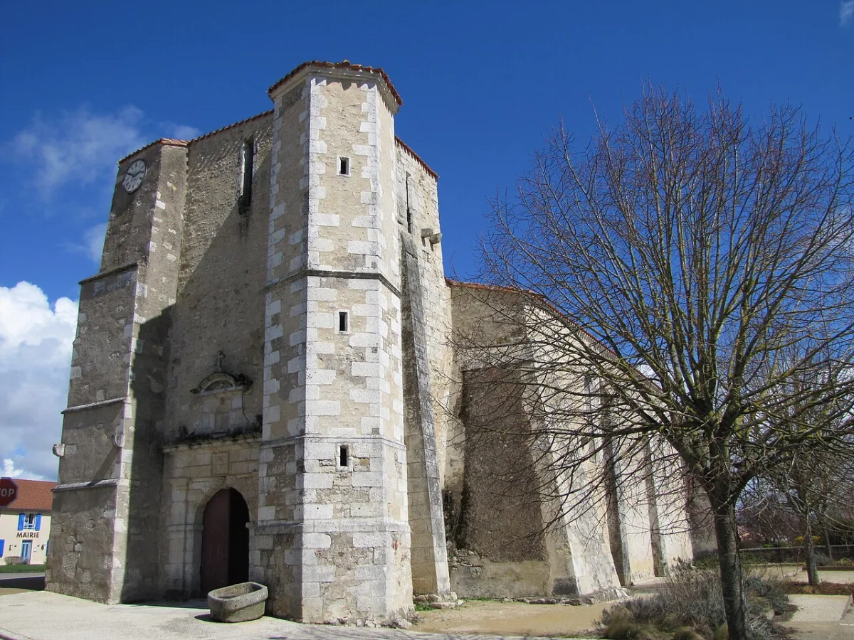 Église Saint Benoît (St Benoist sur Mer), Saint Benoist sur Mer