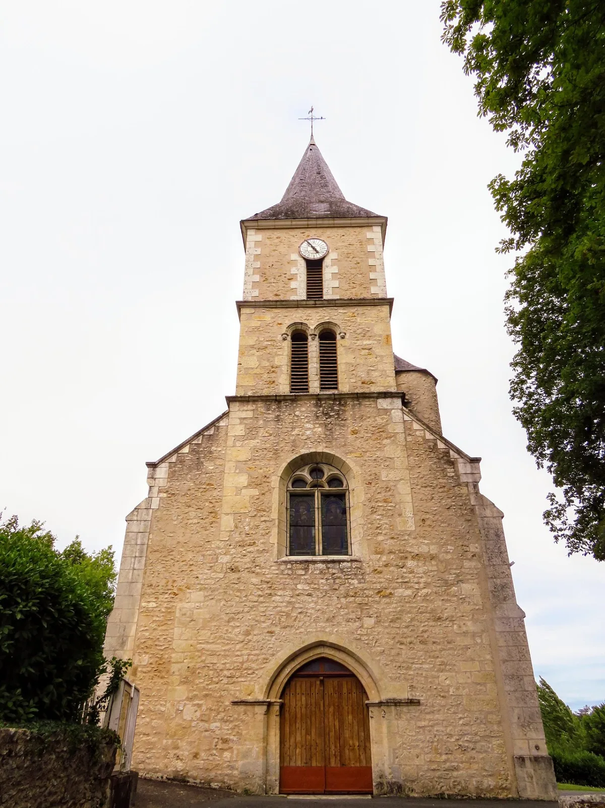 Église Saint-Cybard, Latillé